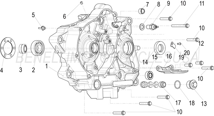Left Crankcase Half