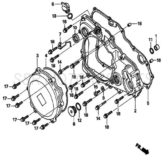 Right Crankcase Cover