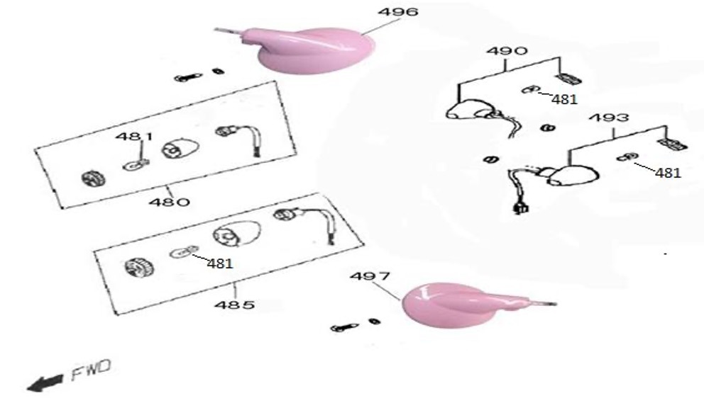 Wolf Islander (Turn Signal Assembly)