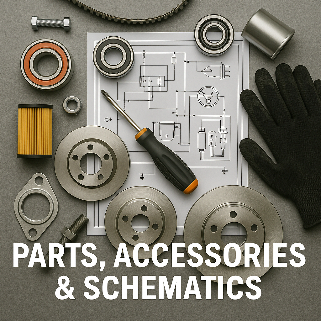 Parts, Accessories & Schematics
