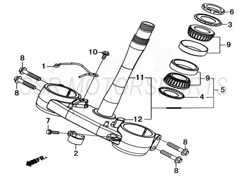 Lower Triple Clamp
