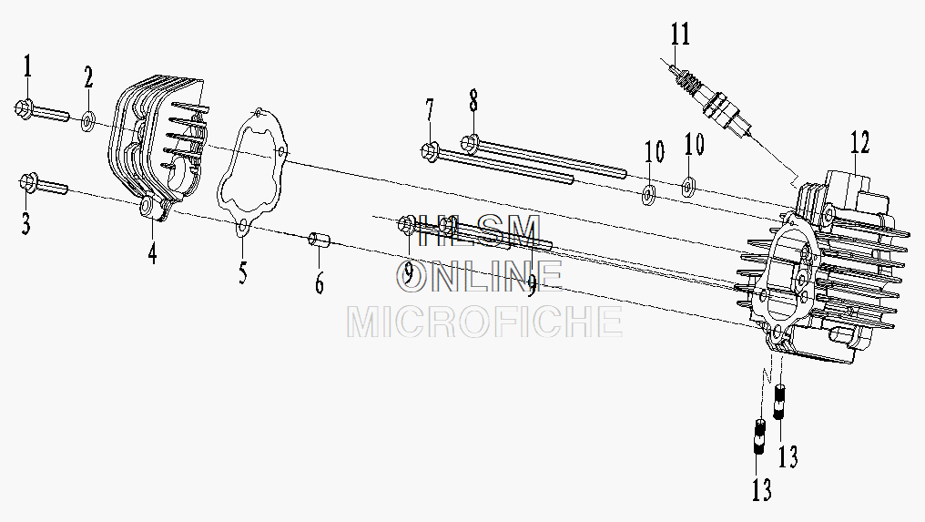 Cylinder Head Assembly Cylinder Head Assembly