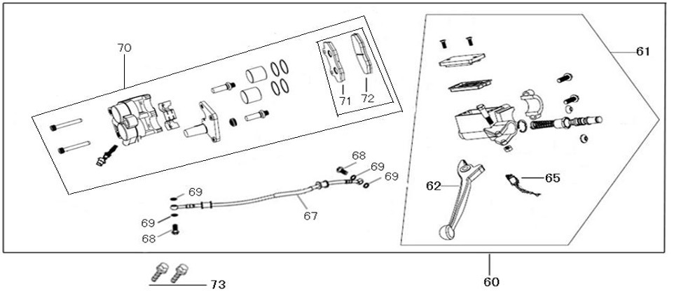 Wolf Rugby (Rear Brake Assembly) Wolf Rugby (Rear Brake Assembly)