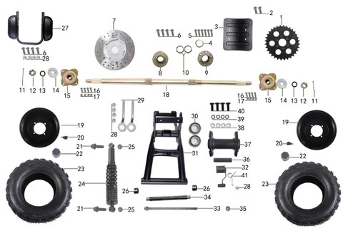 Rear Suspension System (Bull 150)