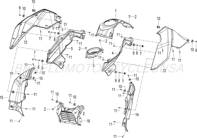 Fuel Tank Cowling