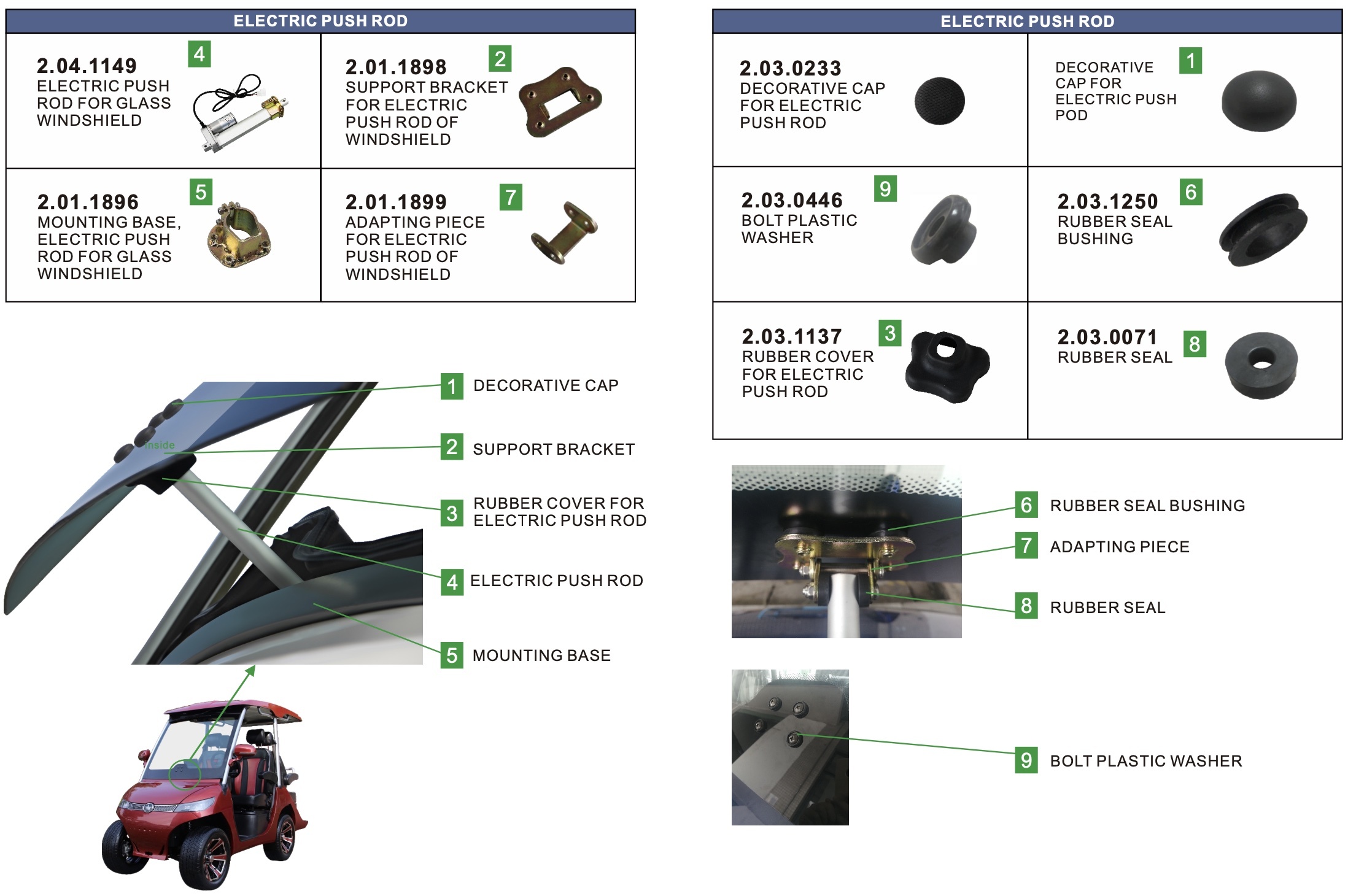 Electrical (Windshield Parts) Electrical (Windshield Parts)