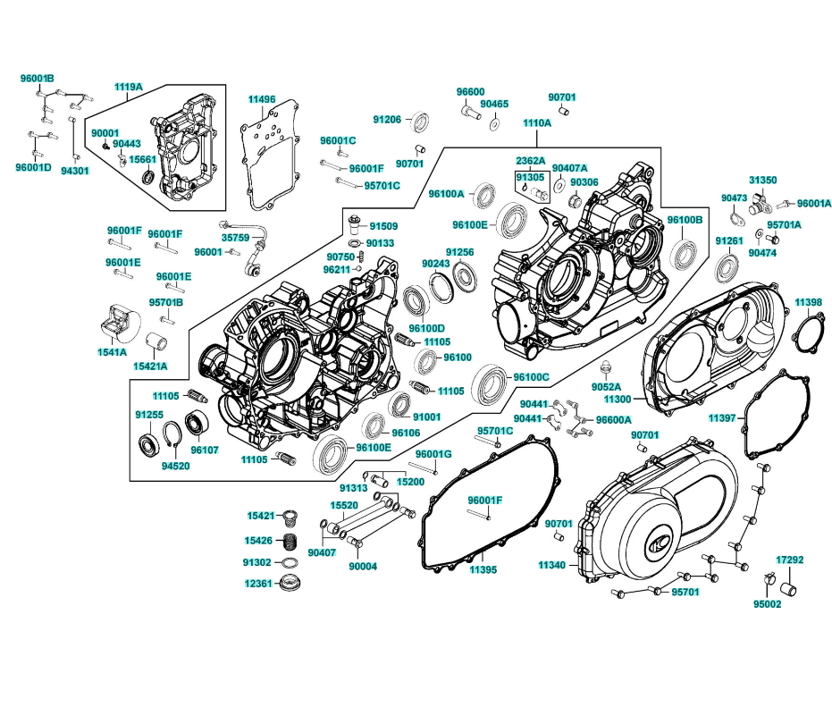 2023 Kymco 700i LE EPS Parts