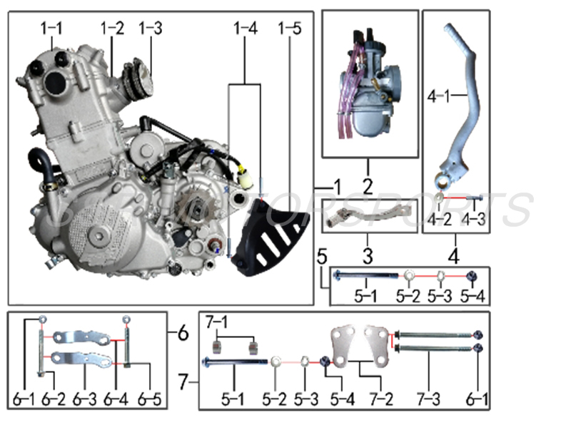 SSR SR300) Full Parts Schematics