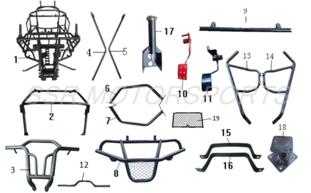 Parts, Accessories & Schematics - Utv Parts By Brand & Model - SSR