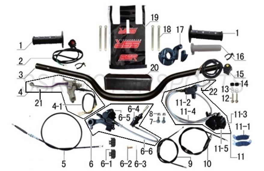 Parts, Accessories & Schematics - Pit Bike/Dirt Bike Parts By Make
