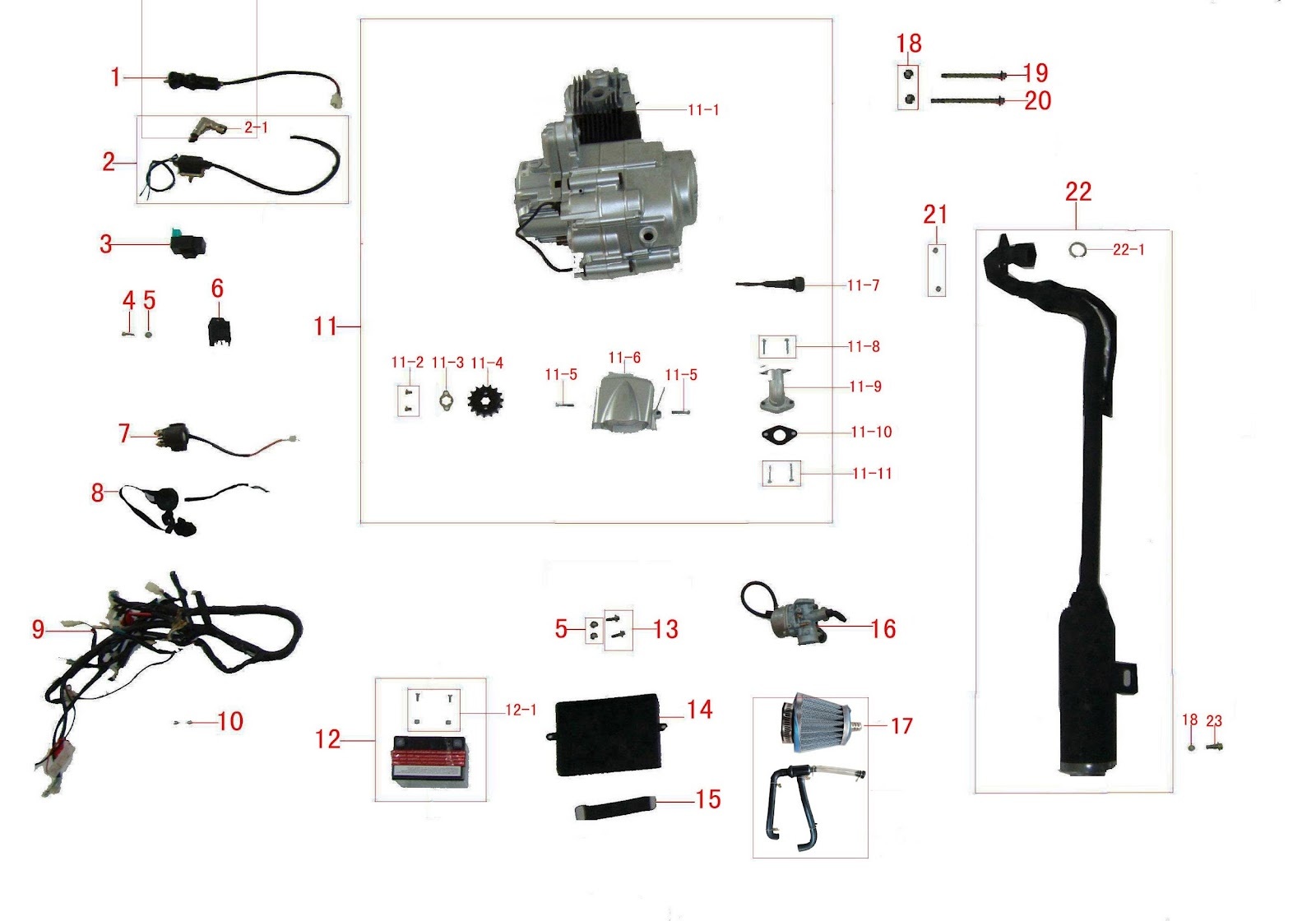 Parts, Accessories & Schematics - ATV PARTS BY MAKE & MODEL - Syx
