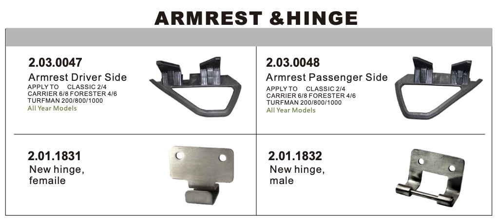 Armrest & Hinge Armrest & Hinge