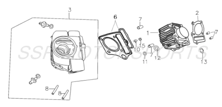 Cylinder Head And Cylinder