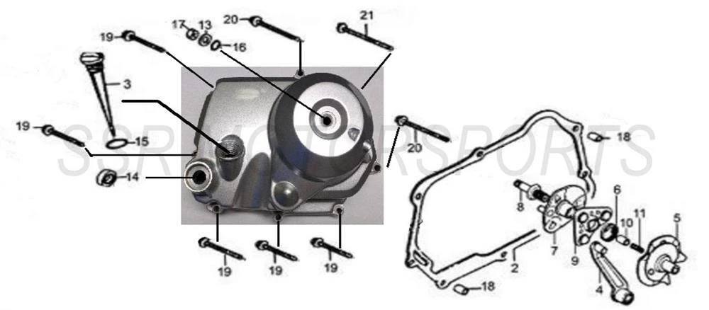 Right Crankcase Cover