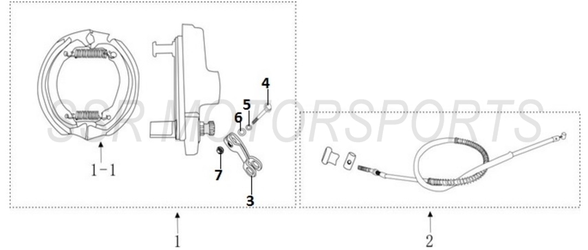 Front Drum Brake