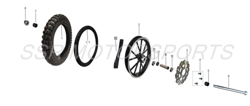 Front Wheel Assembly Front Wheel Assembly
