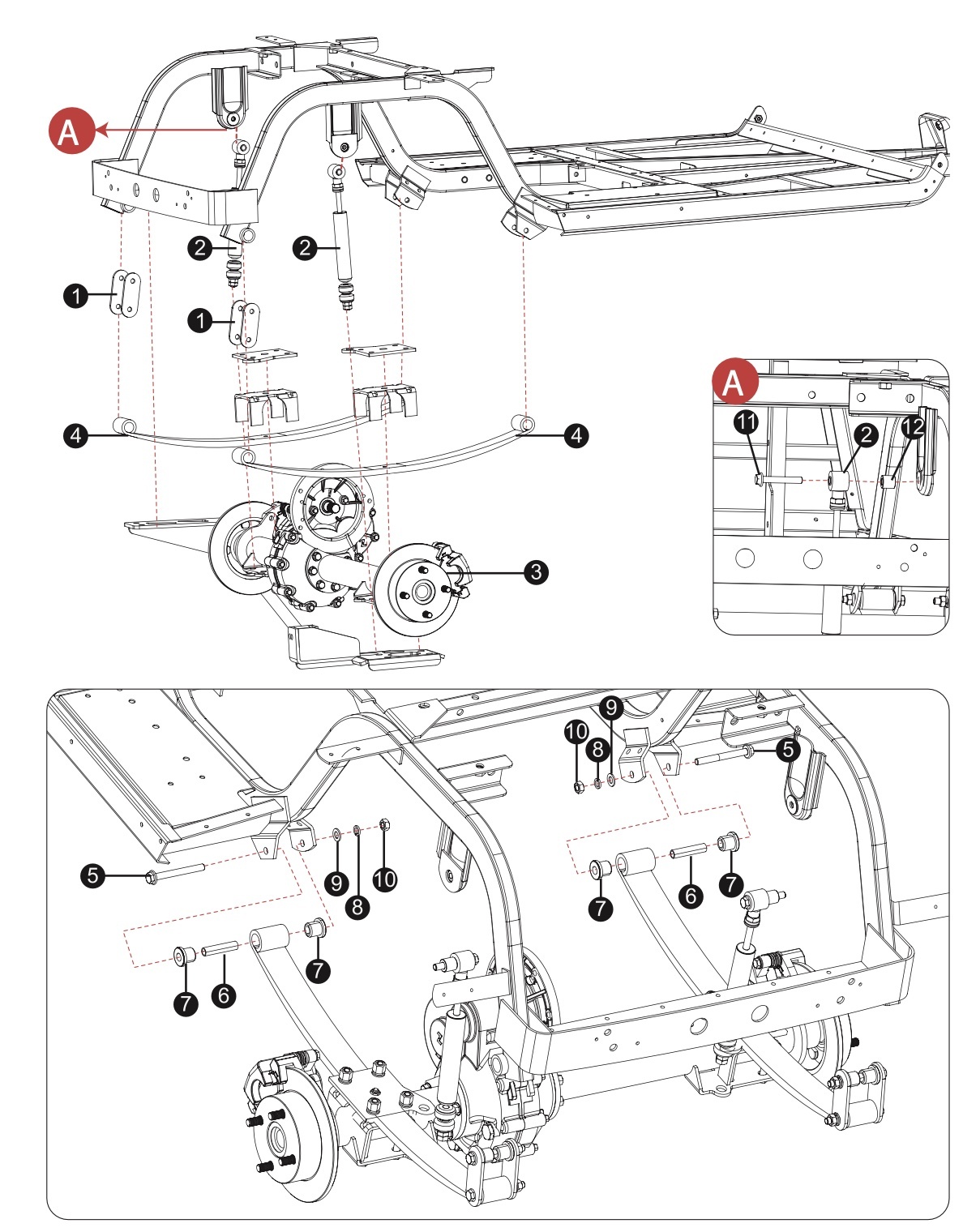Rear Suspension (LIFTED)