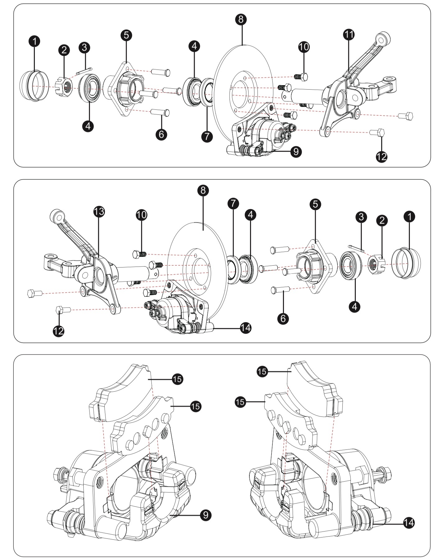 Spindle Sub Components