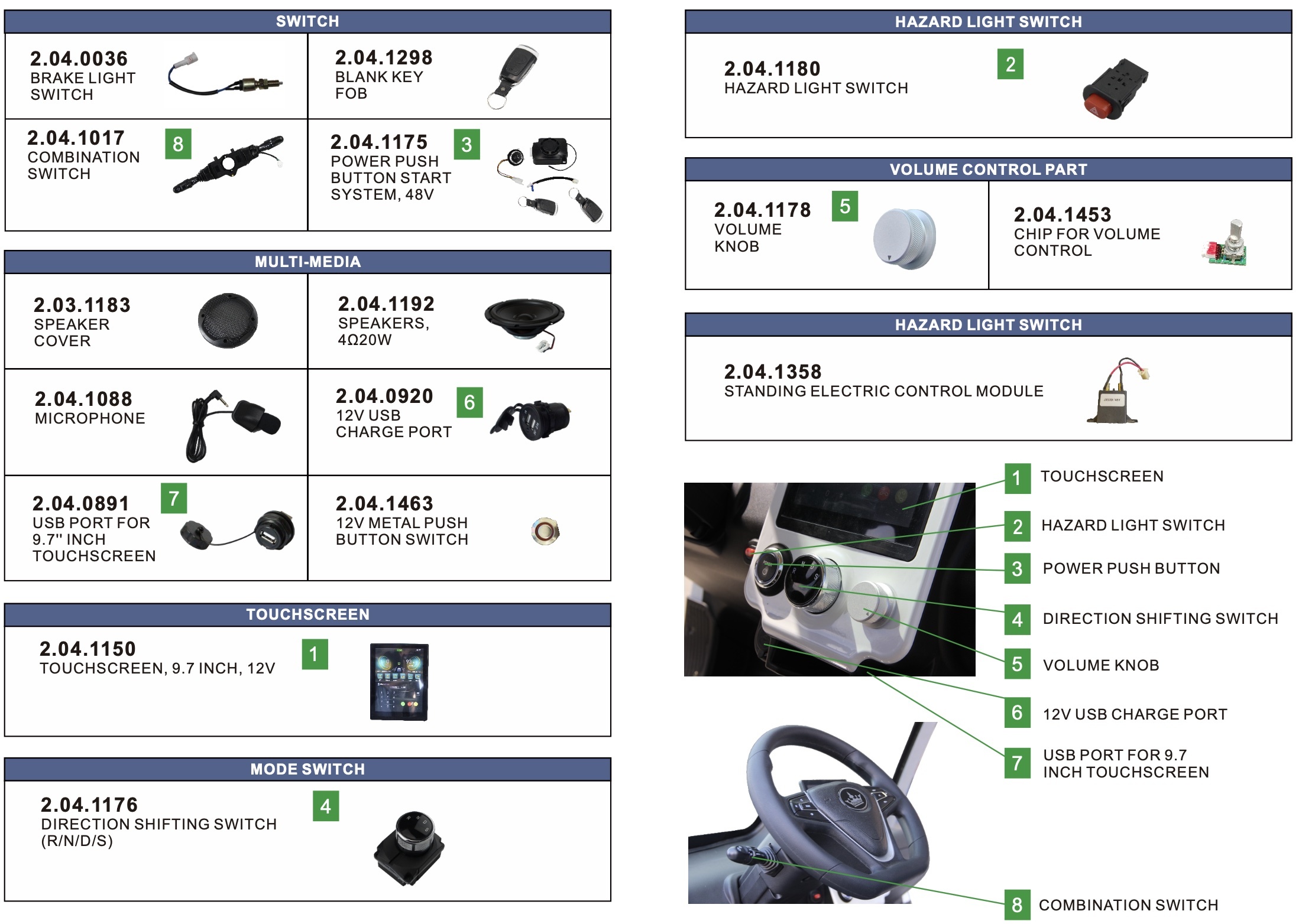 Electrical (Switches-Touchscreen) Electrical (Switches-Touchscreen)