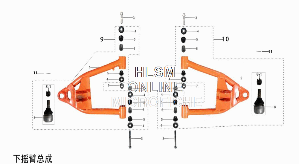Front Lower Suspension