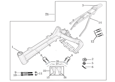 YCF Pilot F150 (Frame) YCF Pilot F150 (Frame)