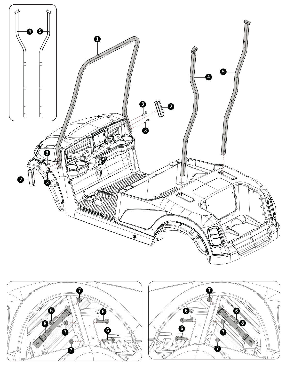 Rear Strut Holder Lift