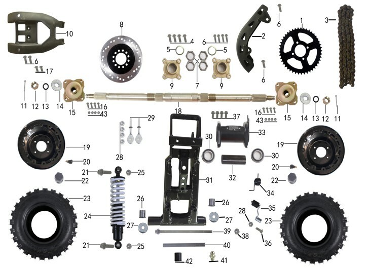 Trailhawk 10 (Rear Suspension System)