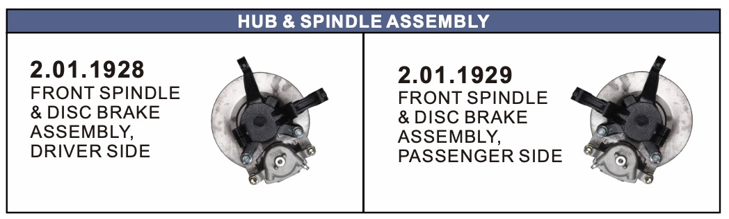 Hub & Spindle Assembly Hub & Spindle Assembly