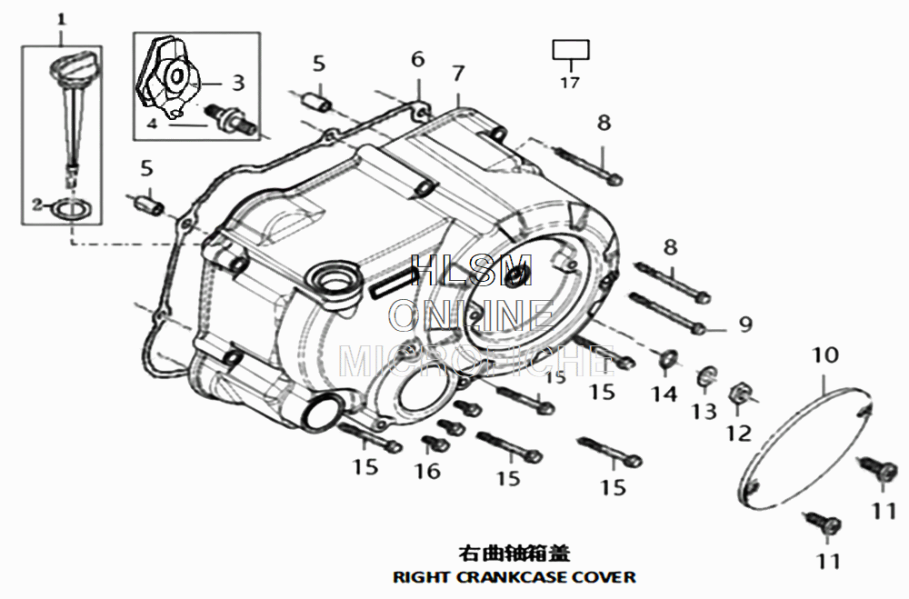 Crankcase Cover - Right
