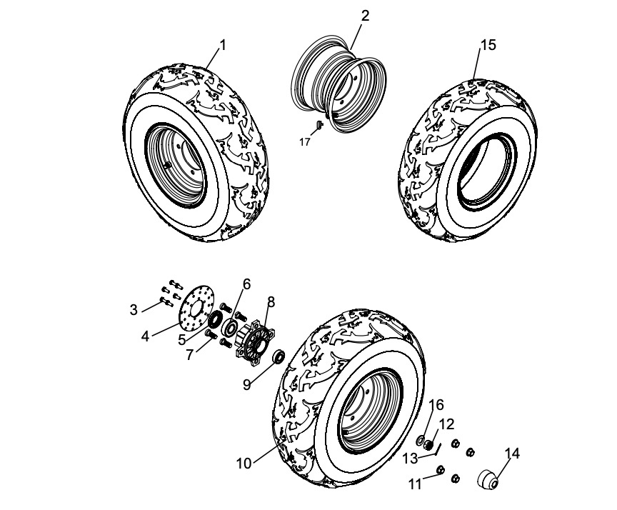 Front Wheel Assembly