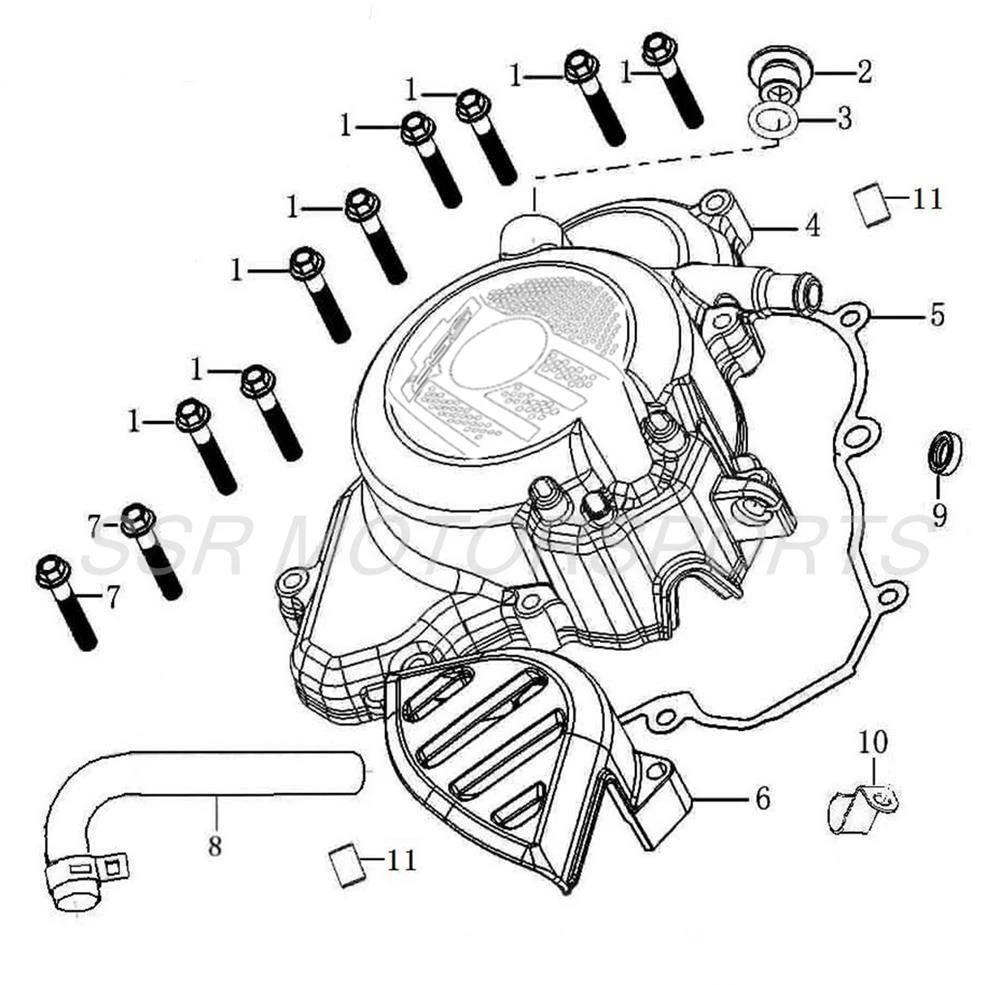 Left Crankcase Cover
