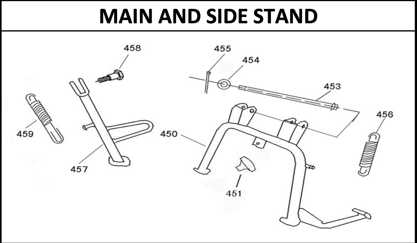 Main Side Stand Assembly