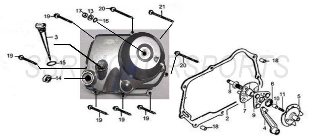 Right Crankcase Cover Right Crankcase Cover