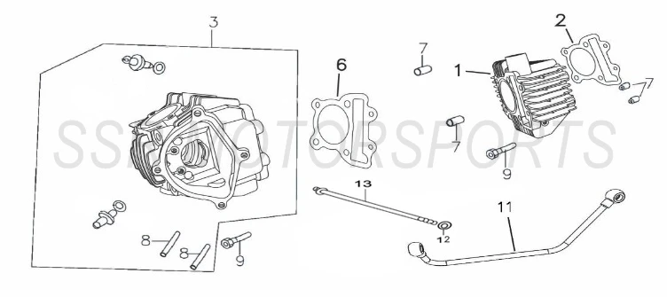 Cylinder Head & Cylinder