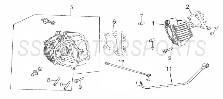 Cylinder Head & Cylinder
