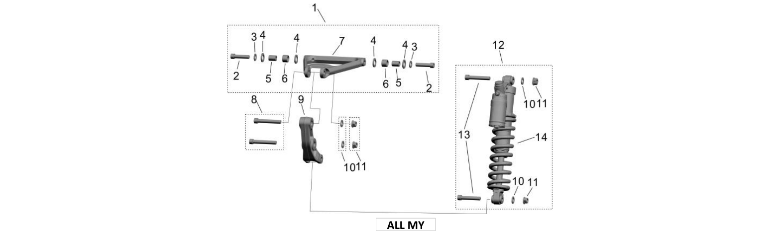 14. Rear Shock System