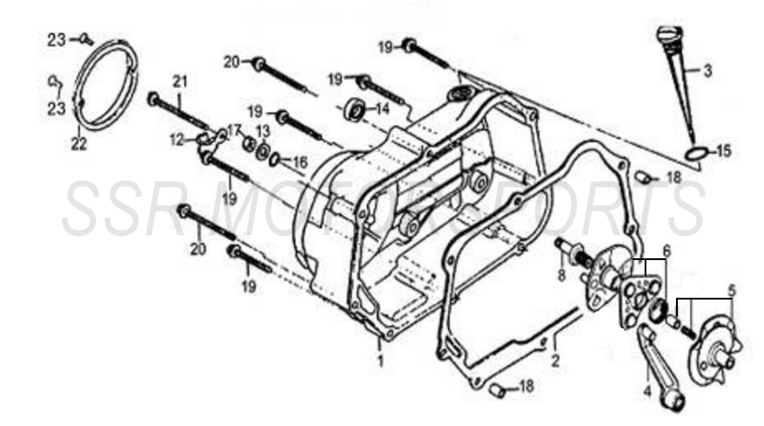 Right Crankcase Cover (Semi)