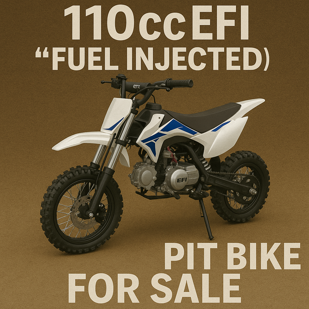 110cc "Fuel Injected" Pit Bikes
