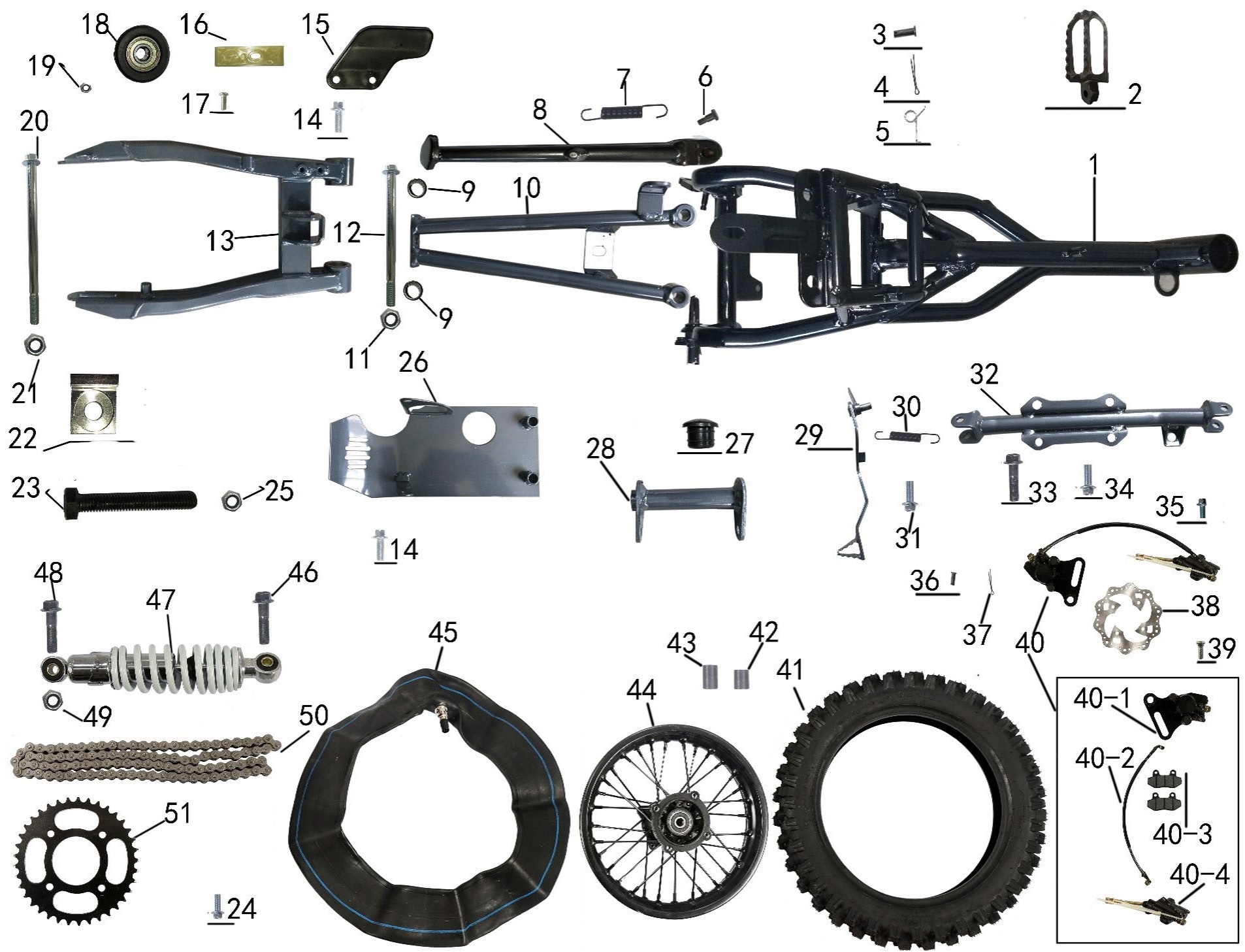 Frame & Rear Suspension