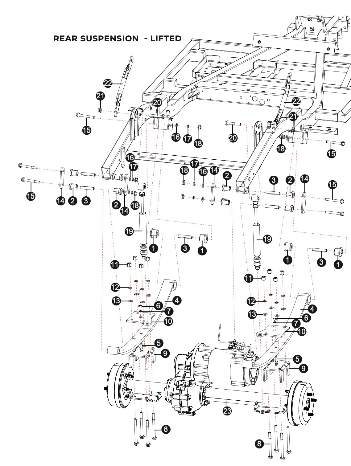 Rear Suspension - Lifted