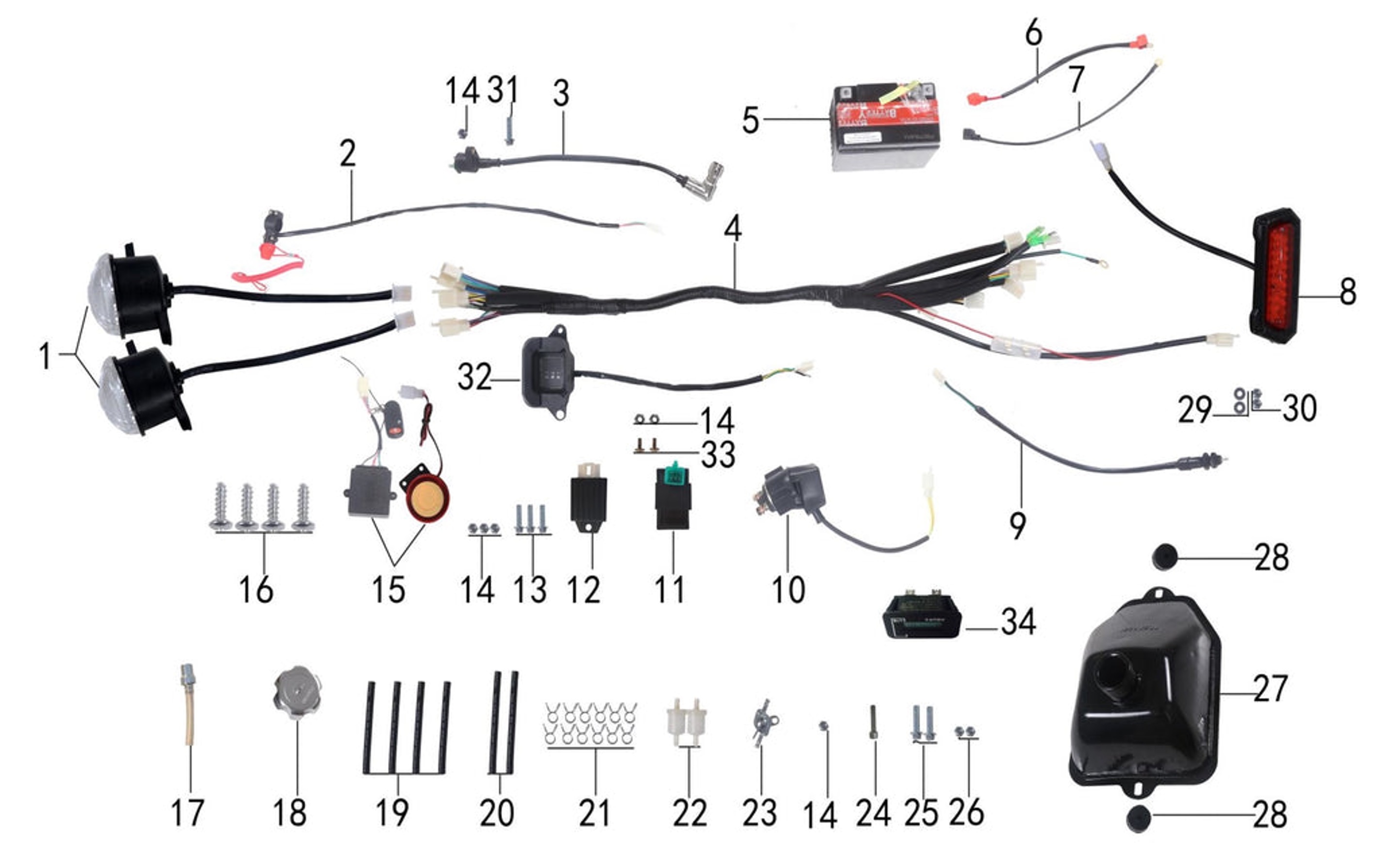 Tao TForce Platinum (Electrical & Fuel)