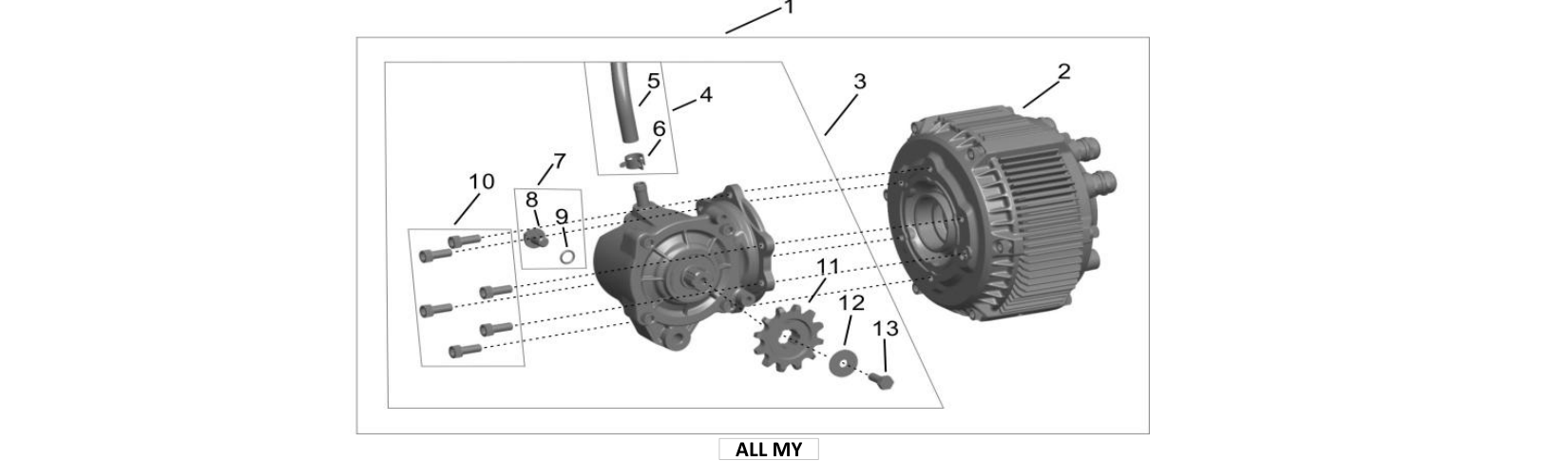 9. Motor Gear Box