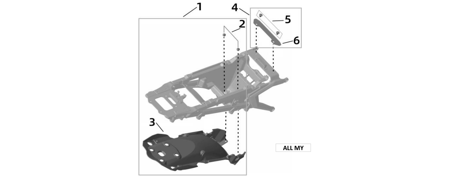 32. Subframe Fender & Tail Light Harness