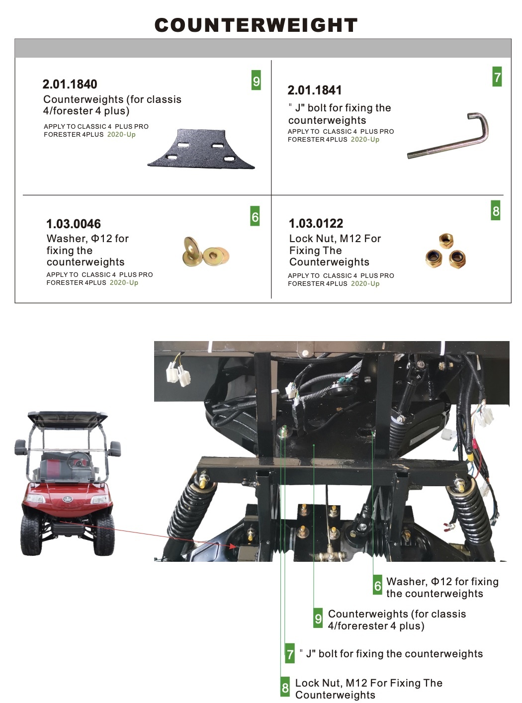 Counterweight Counterweight