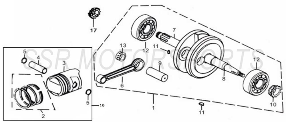 Crankshaft And Piston