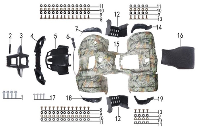 Tao TForce/T125 (Body)