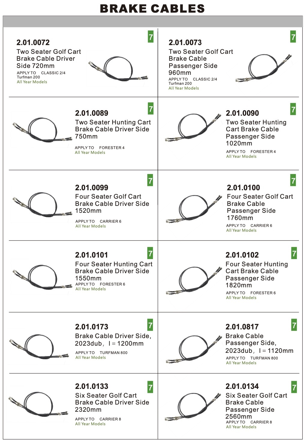 Brake Cables Brake Cables