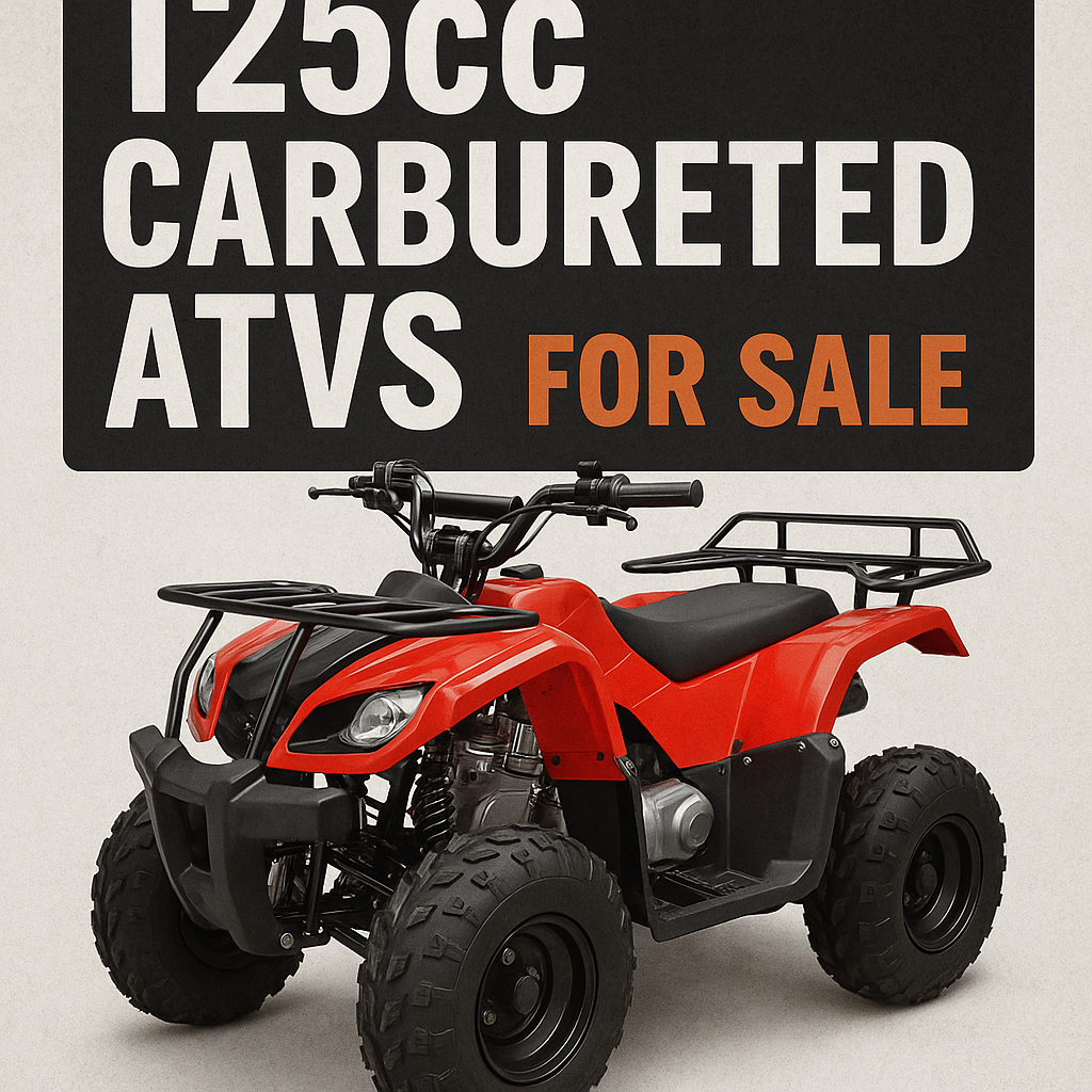 125cc "Carbureted" Atv's