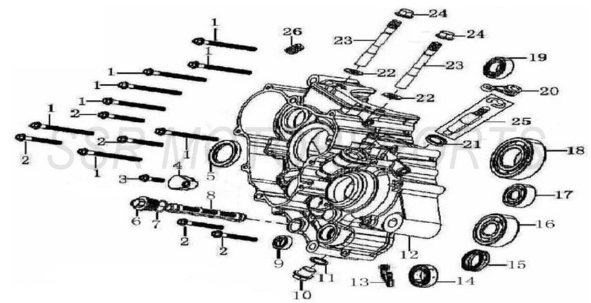 Left Crankcase Half