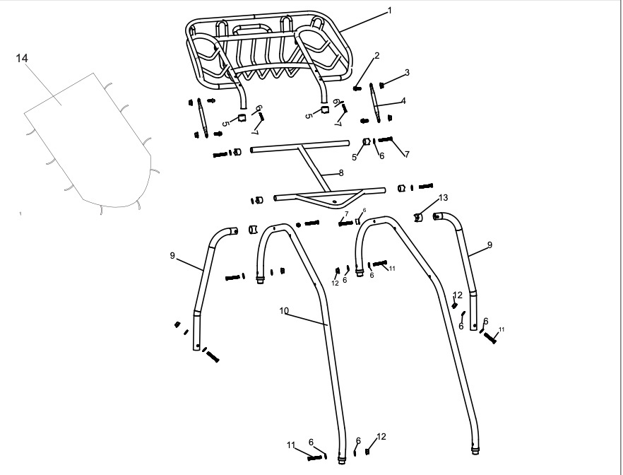 Frame Components, Brush Guard